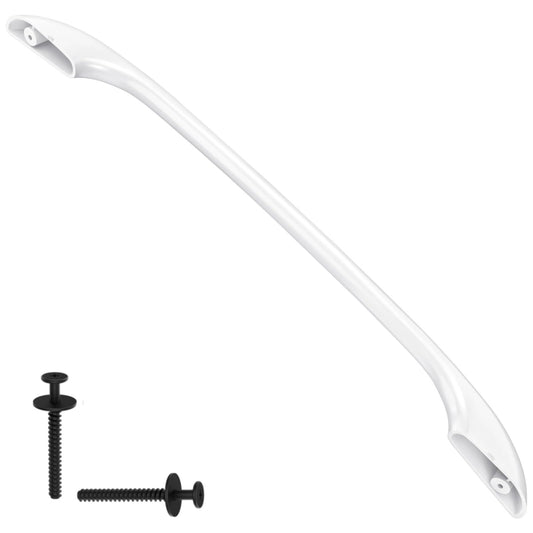 LXun 316443601 - Manija de puerta de horno mejorado - Compatible con Kenmore, Electrolux, Frigidaire - Mango de estufa eléctrica - Viene con 2 tornillos