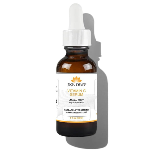 Hyaluronic Acid with Vitamin C - For all types of skin - Best serum for Face 1 oz