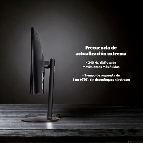 Monitor Gamer Acer Nitro XZ0 Rojo Curvo FHD 27 Pulgadas AMD FreeSync Premium