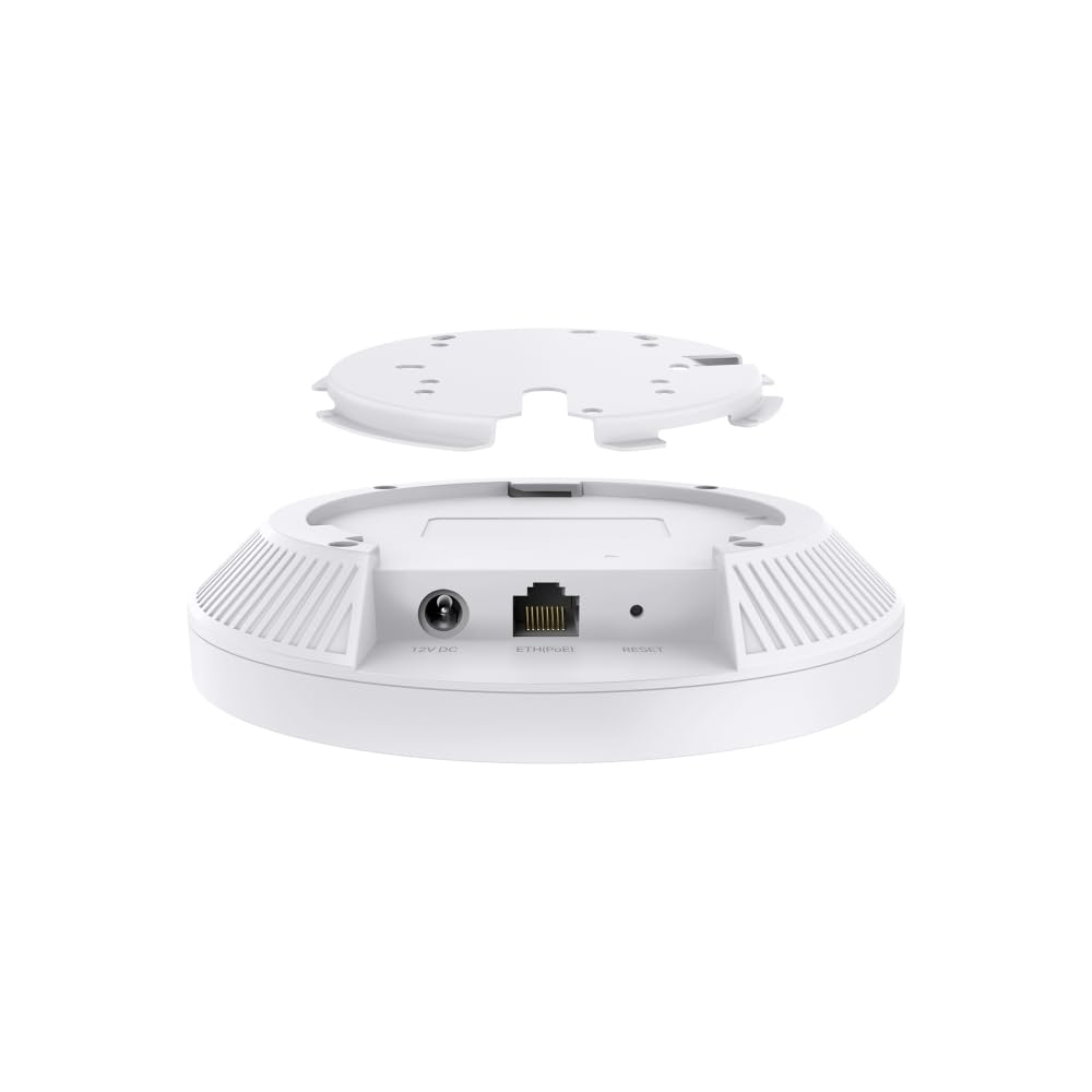 TP-Link Omada EAP723 | BE5000 Dual-Band Wi-Fi 7 Punto de acceso inalámbrico | 1 puerto PoE+ de 2,5 GB | Multi-RUs, SDN integrado | Acceso a la nube y aplicación Omada | sin adaptador DC