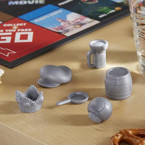 Juego de Mesa Monopoly Super Mario Bros Token Bowser para Fans