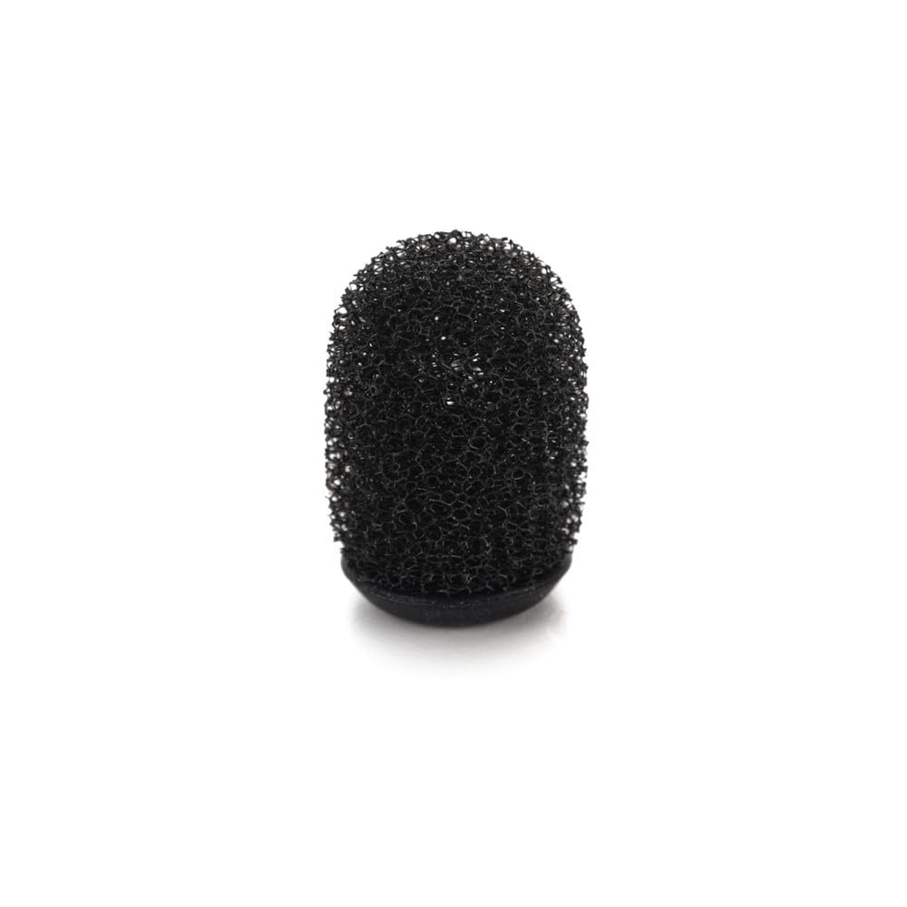 Lavalier K9 LEMO3 Omni Negro con Conector de 3 Pines para Shure, Lectrosonics, Sennheiser y más
