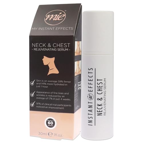 My Instant Effects Neck and Chest Rejuvenating Serum for Women - Helps Hydrate And Revive Your Skin - Very Quickly Brightens Beautiful Skin - Helps Speed Up Skin Renewal - 30 ML