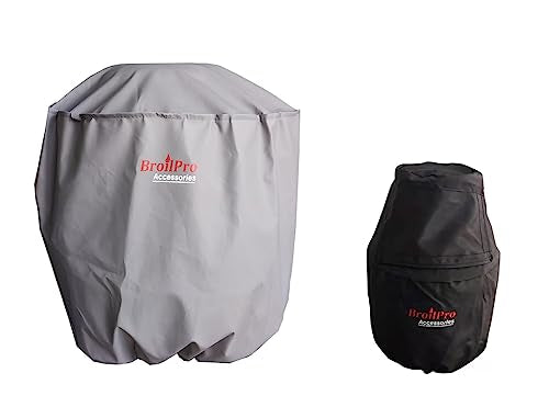 BroilPro Accessories The Big Easy - Funda para freidora de pavo, color café - Incluye funda negra para depósito