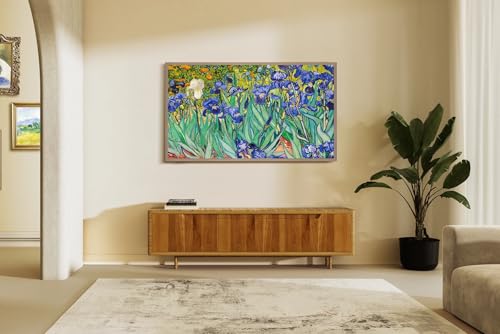 Hisense Serie CanvasTV™ de 65 Pulgadas Clase QLED 4K S7N Dolby Vision HDR Google Smart TV (65S7N, Modelo 2024) - Modo artístico, Panel antirreflejos, visualización Hi-Mate, Marco y Montaje en Pared