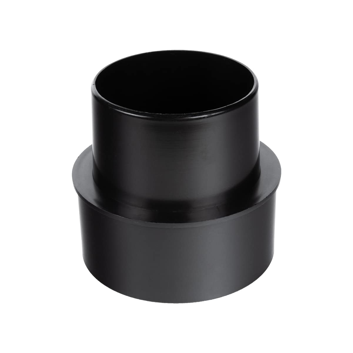 Reductor de Polvo POWERTEC Negro Plástico ABS 5 a 4 Pulgadas