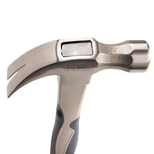 Martillo de Garra Curvado Estwing Sure Strike Fibra de Carbono 20 Onzas Cara Lisa