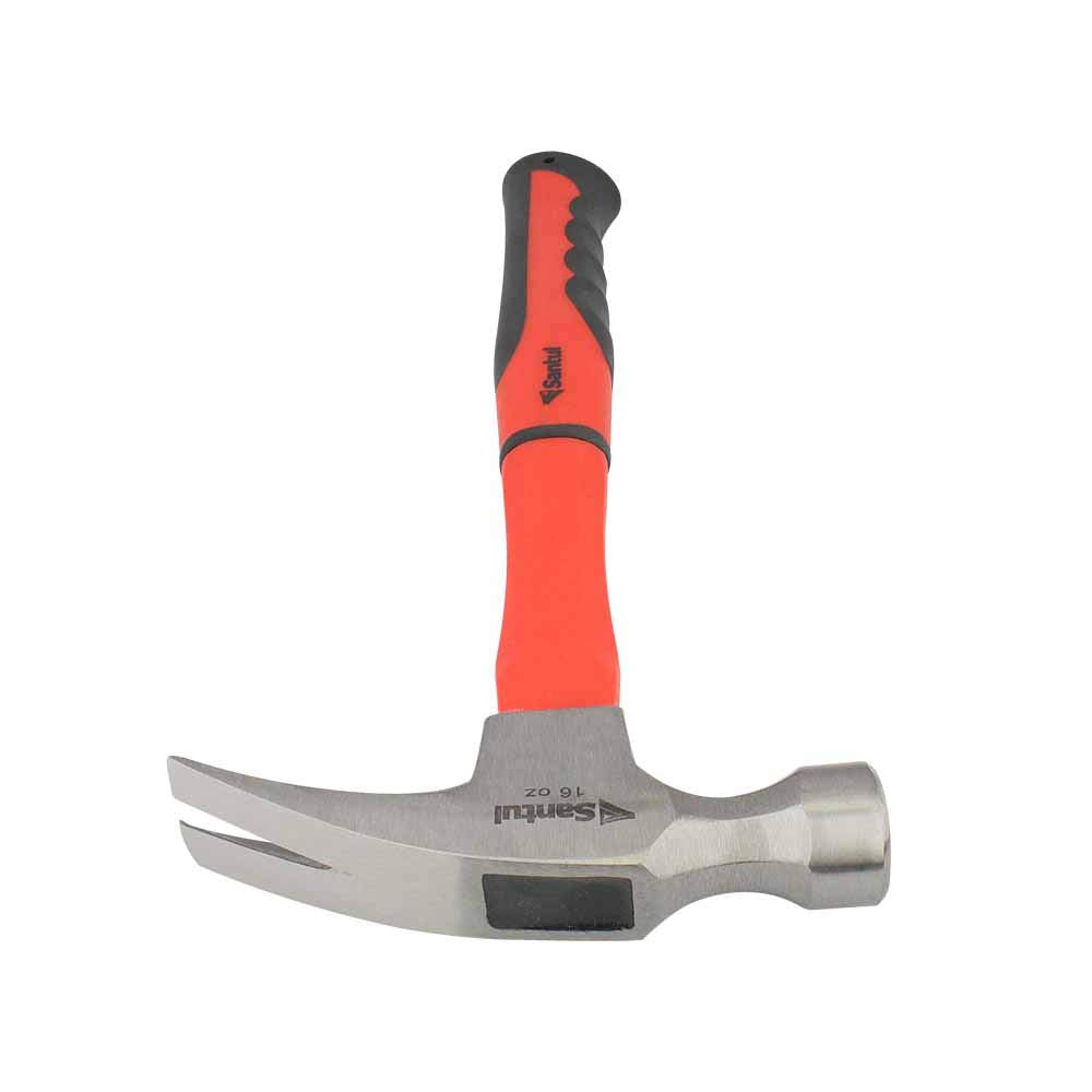 Martillo Santul 7046 Uña Curva Fibra de Vidrio 16 Oz
