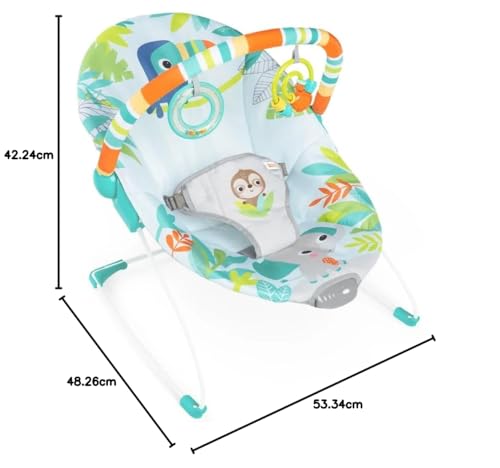 Bright Starts Asiento Fijo con Vibración para Bebés