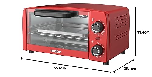 MABE- Horno Tostador 10 L Rojo - HTM10LR