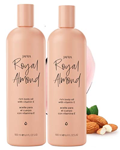 Duo Aceites Corporales de Almendras y Vitamina E Jafra Royal Almond