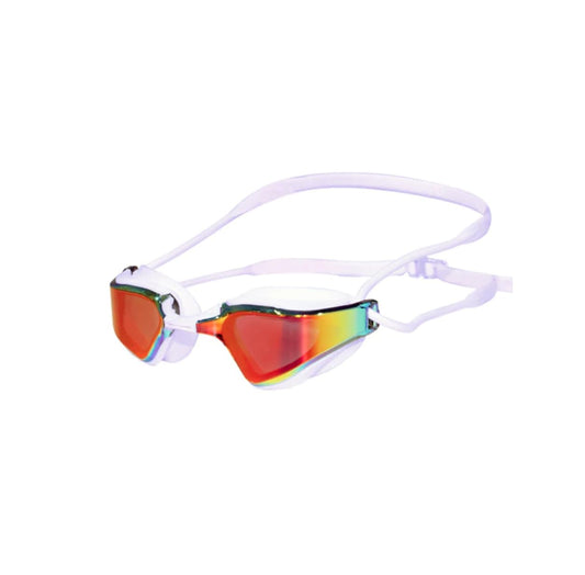 Goggles Natacion I Modelo Terminator I Protección UV I Para Adulto I Previene la entrada de agua I Color Blanco I Escualo I 1 pieza