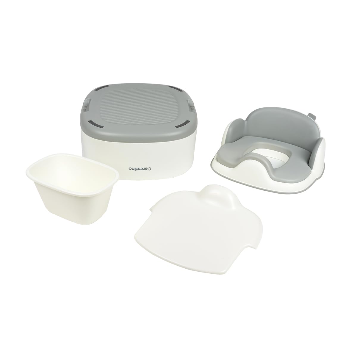 Entrenador de baño 3 en 1 Iguazú Carestino (Gris)