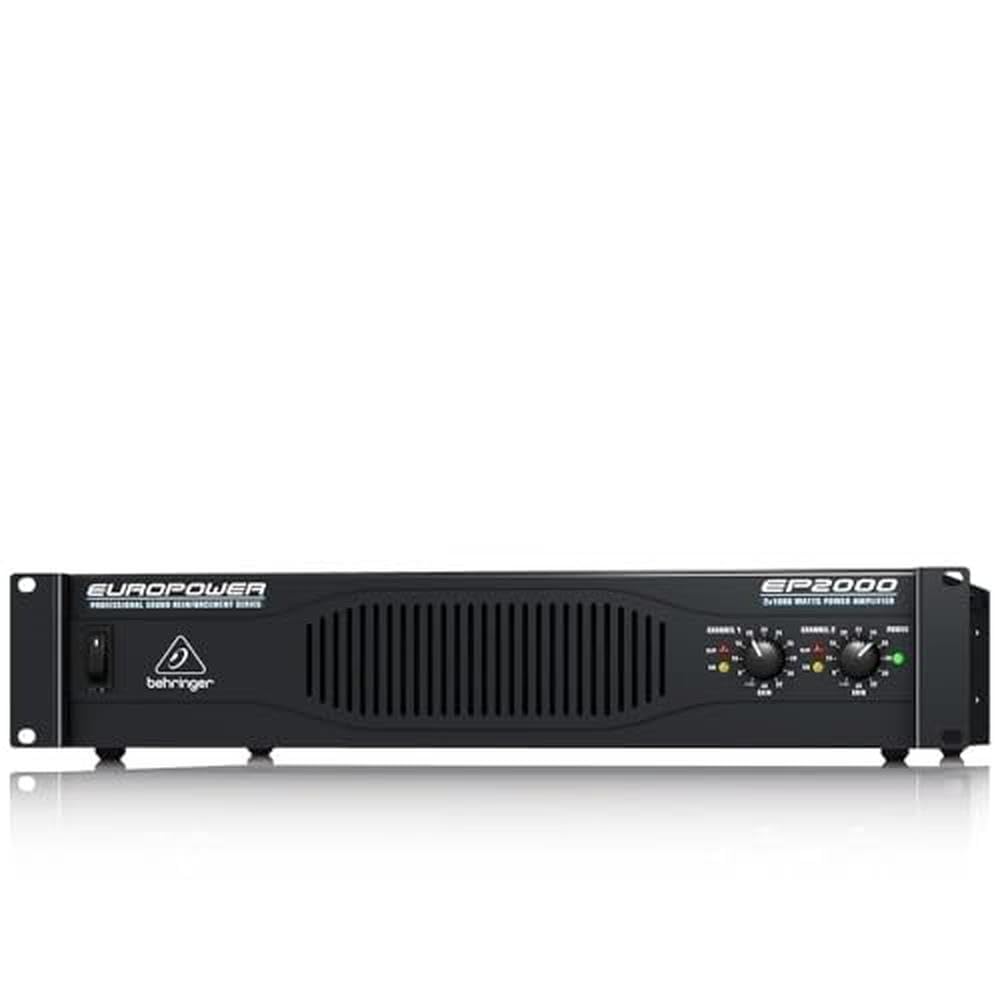 Behringer Europower EP2000 - Amplificador estéreo profesional (2000 W)