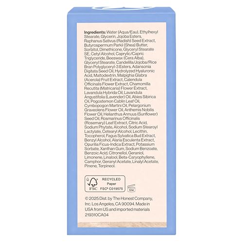 Honest 4346004732 The Company Deep hydration face cream, 50,27 mililitros