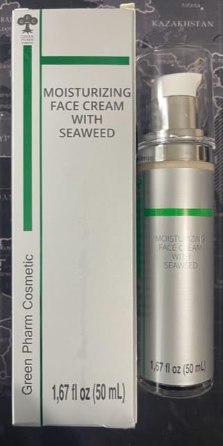Crema Hidratante de Algas Marinas con Colágeno y Aceites Hidratantes | Crema hidratante antiinflamatoria | Mejora la microcirculación de la piel | Hidratante Oil Control con algas