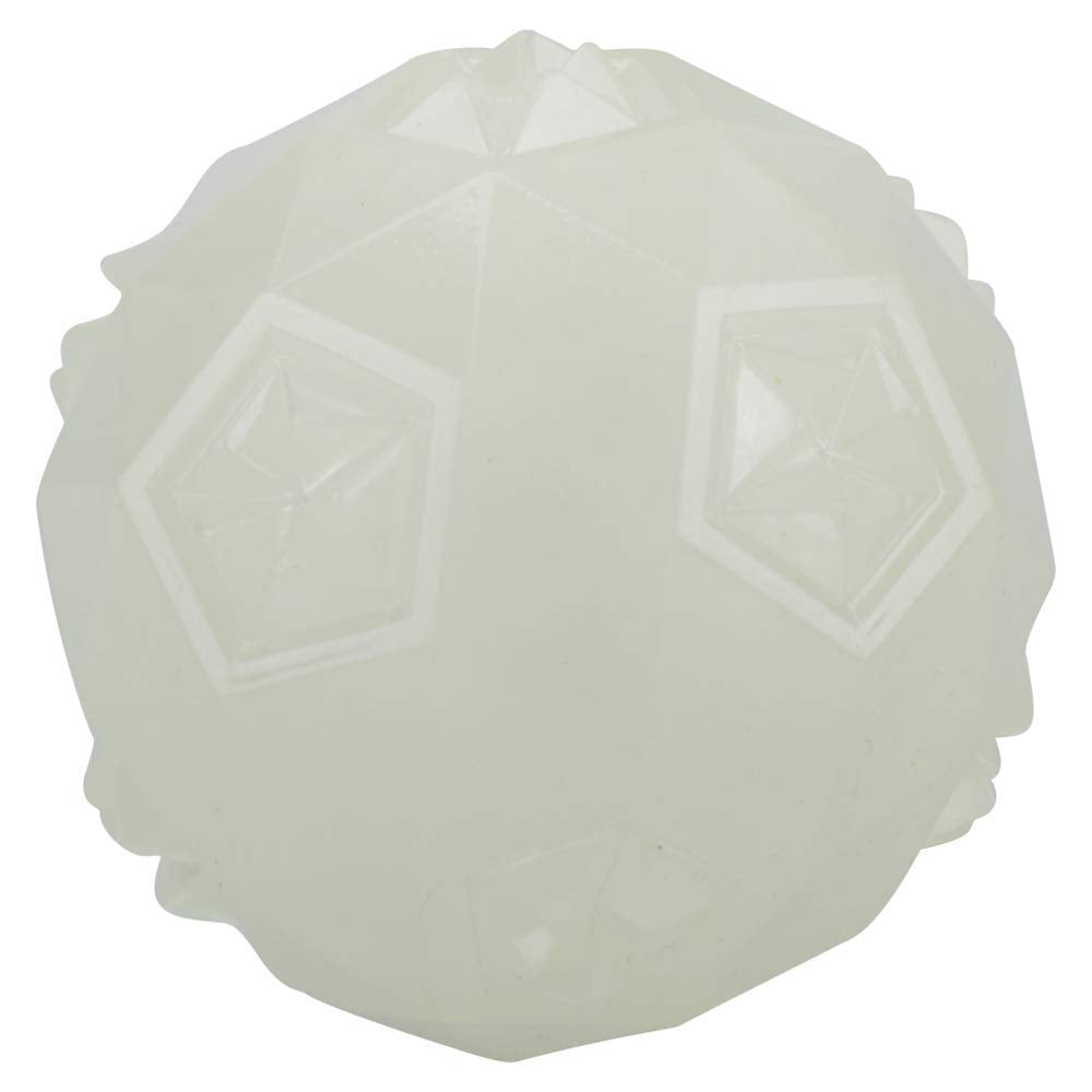 Fancy Pets Juguete Pelota Diamante Glow para Perro Brilla en la Oscuridad