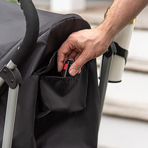 Carriola Summer Infant 3Dlite ST Negro Ligero con Marco de Acero y Área de Asiento Grande para Viajes