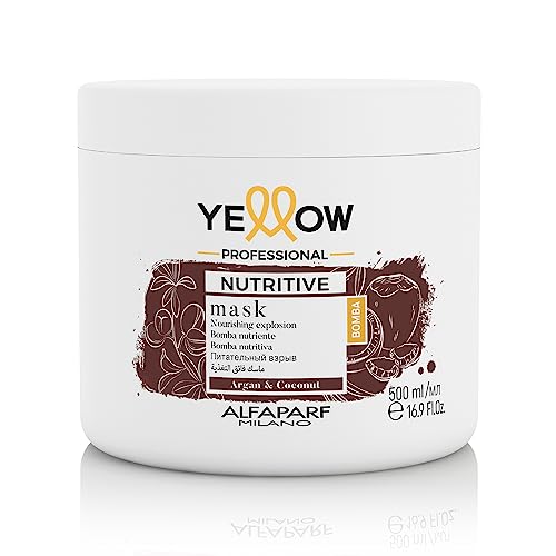 Yellow Nutritive Mask Bomba nutritiva para cabello seco