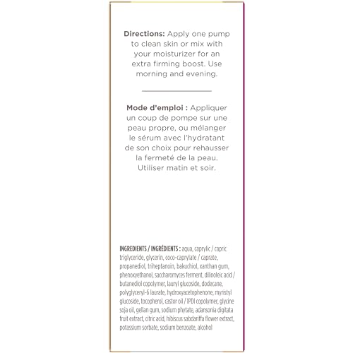 Burt's Bees Firming Booster Serum, Bkuchiol and Hibiscus, 1 Ounce