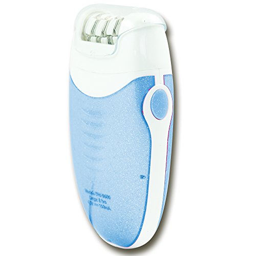 Rasuradora y Depiladora Timco Azul Blanco Cabeza Individual Intercambiable