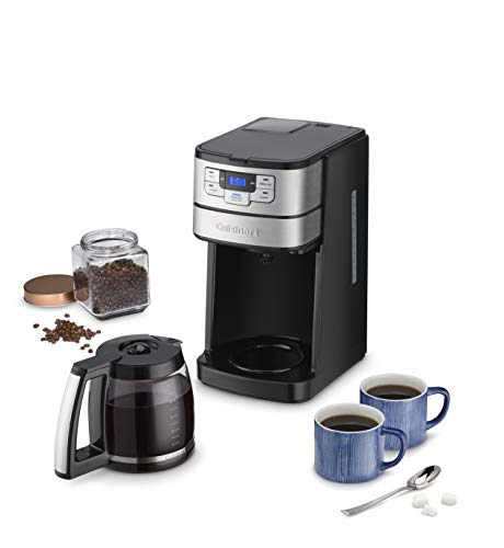Cuisinart Cafetera con molino 12 tzs Jarra de vidrio