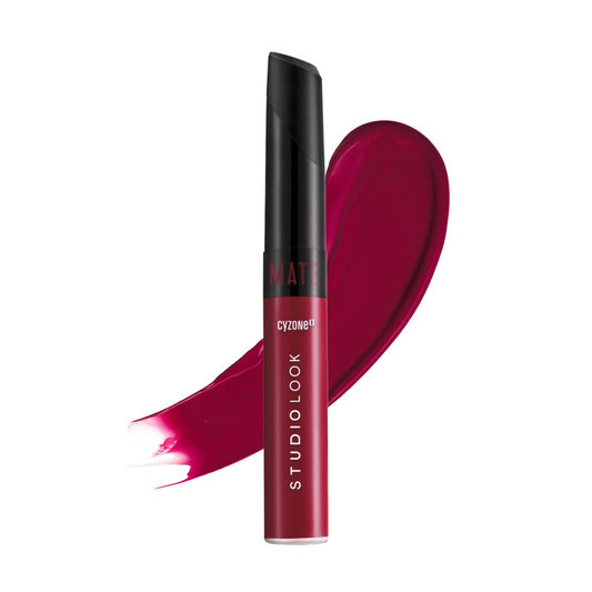 Cyzone Labial Mate Studio Look Sangría, 6ml