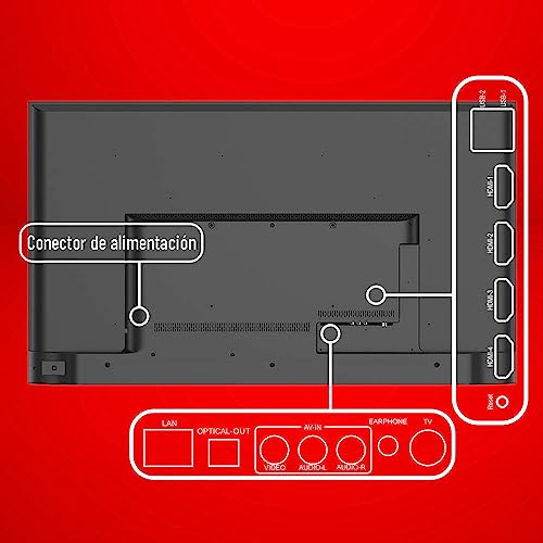 Sharp 4K Smart LED TV de 50" - Roku TV con WiFi
