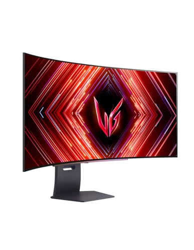 LG Monitor 45GS95QE OLED WQHD(3,440 x 1,440) Gaming 45" Ultra Gear, 240 Hz, 0.03 ms(GtG), Contrast Ratio 1.500M:1, Compatible con NVIDIA G-Sync AMD FreeSync Premium.