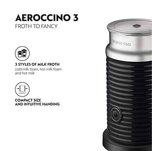 Espumador de Leche Aeroccino 3 Negro