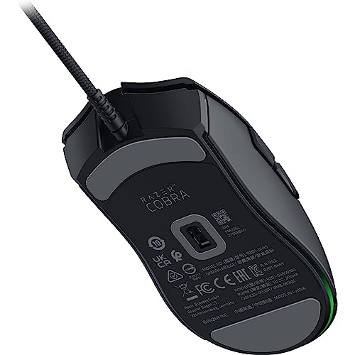 Ratón para Juegos Razer Cobra Negro con Iluminación Chroma RGB y Sensor Óptico 8500 dpi