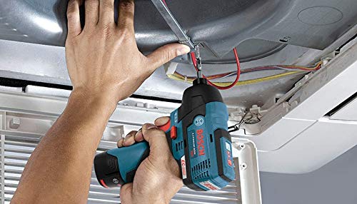 BOSCH Kit combinado sin escobillas de 12 V Max con 2 herramientas con 3/8 pulgadas. Taladro/destornillador, 1/4 pulgadas. driver de impacto hexagonal y (2) baterías de 2 Ah (GXL12V-220B22)
