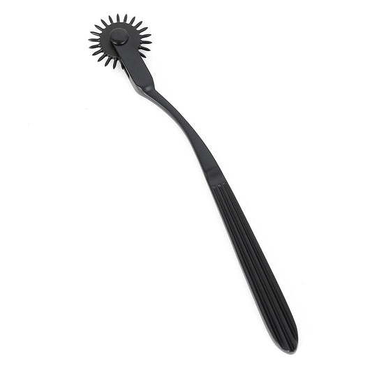 INNEDYOUMM Wartenberg Neuro Pinwheel de acero inoxidable 1 rueda redonda de 360° para probar la sensibilidad nerviosa (negro)