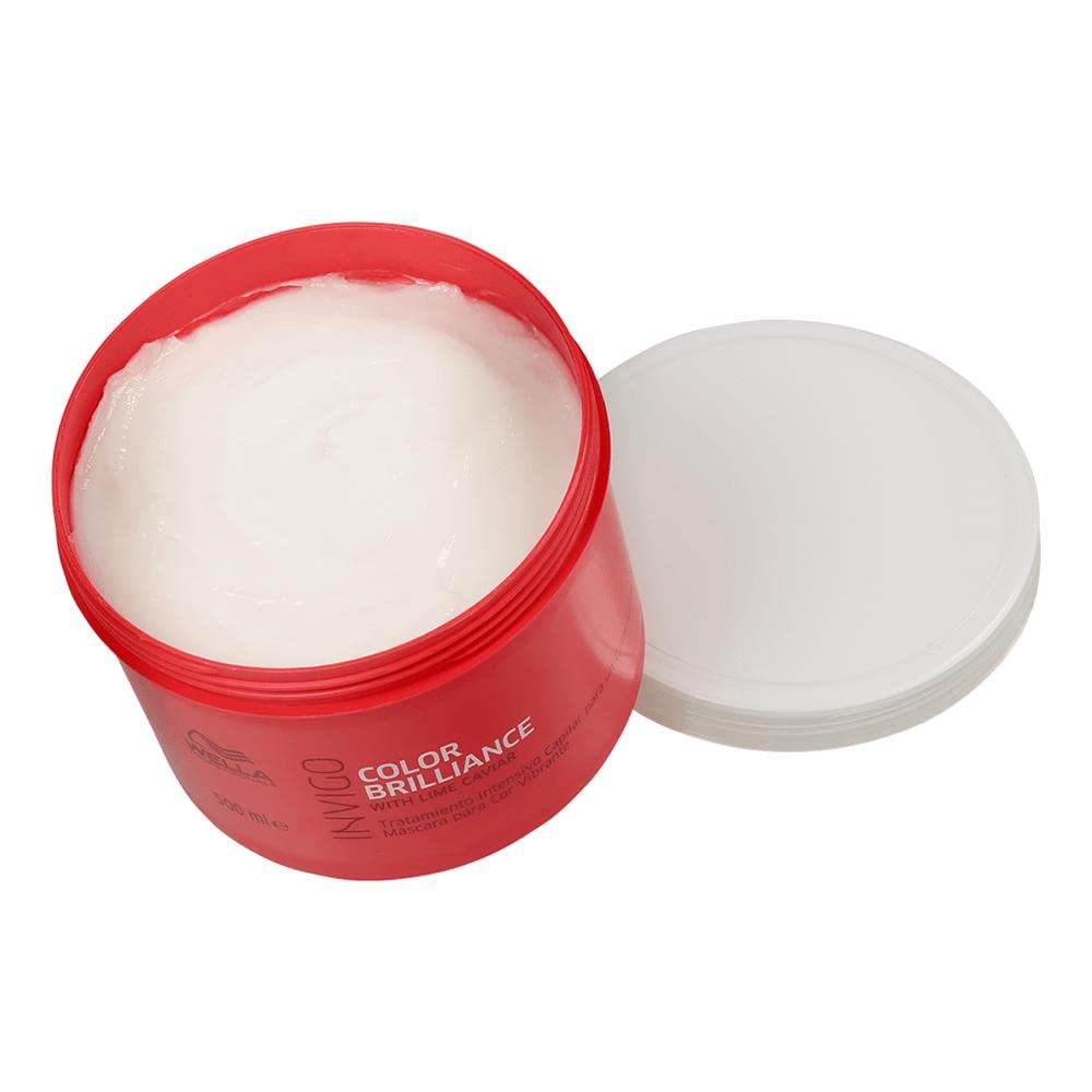 Mascarilla Wella Invigo Brilliance 500ml Rojo Intenso