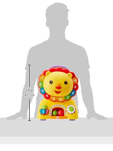 Fisher-Price Andadera León Camina Conmigo 3 en 1 con Luces y Sonidos para Bebés de 6 Meses en Adelante