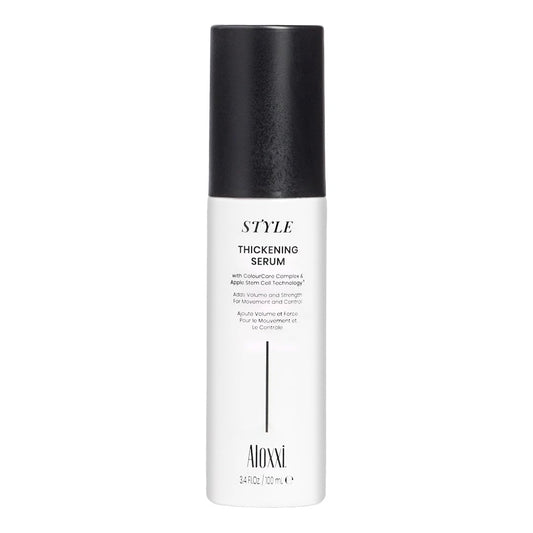 Suero ALOXXI de 3.4 oz para dar grosor y volumen al cabello - Tratamiento profesional para fortalecer y nutrir el cabello débil y fino