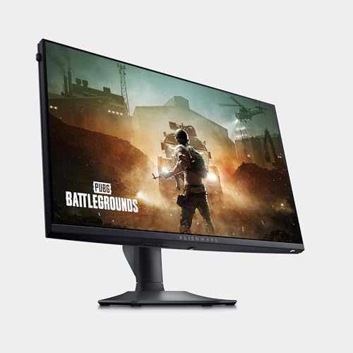 Alienware AW2523HF Gaming Monitor - 24.5-Inch (1920x1080) 360Hz Display, AMD Free Sync, Height/Tilt/Swivel/Pivot Adjustability, Dark Side of The Moon