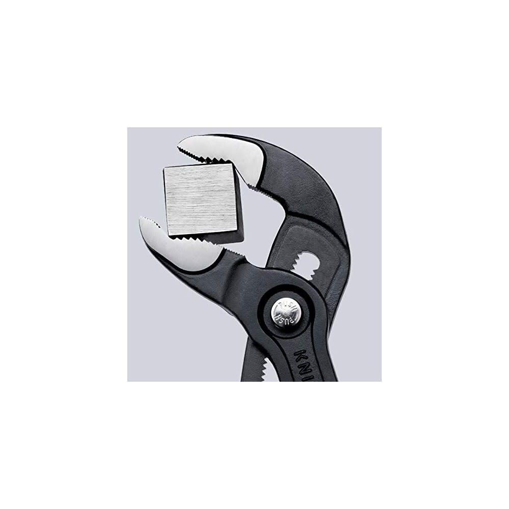 Knipex, 87 01 180, 7-1/4 pulgadas cuchillo Cobra bomba de agua, agarre de plástico