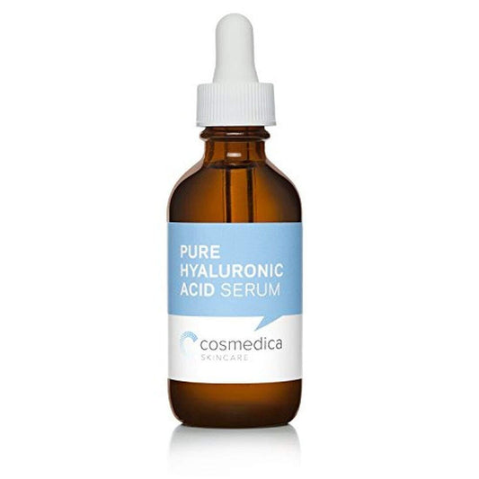 Cosmedica Skincare SUERO PURO DE ACIDO HIALURONICO 1oz. La concentración mas pura del mercado 100% acido hialuronico. Rellena, hidrata y restaura todas las capas de la piel.