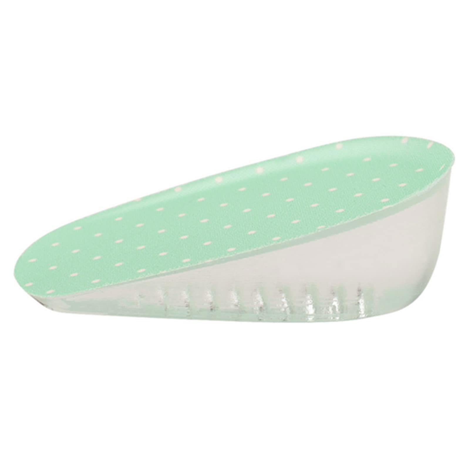 Plantillas Ortopédicas TMISHION Verde Gel de Silicona con Aumento de Altura 3.5cm