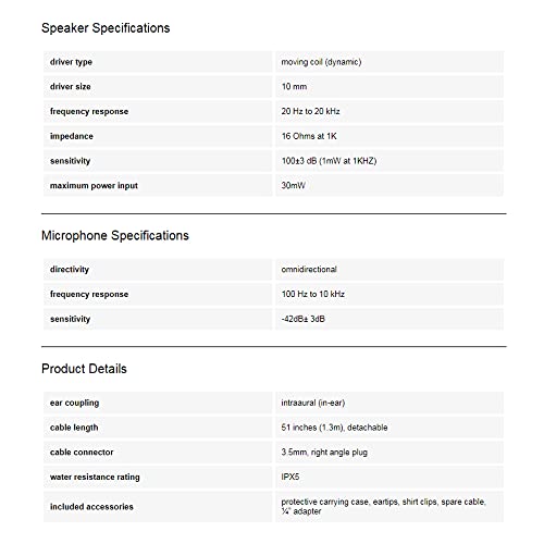 Auriculares de Monitor MEE audio M6 Pro Transparente Sonido Mejorado para Músicos