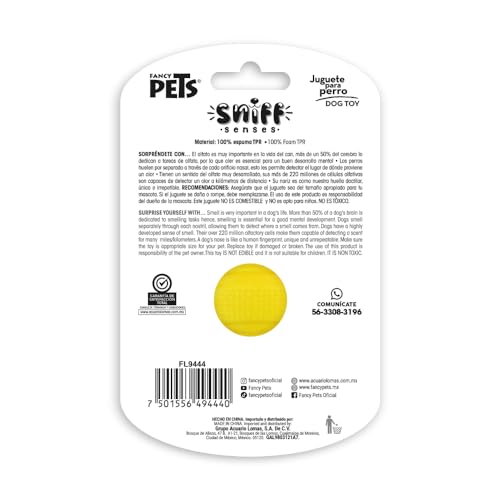 Fancy Pets Pelota Sniff con Aroma A Mango para Perro