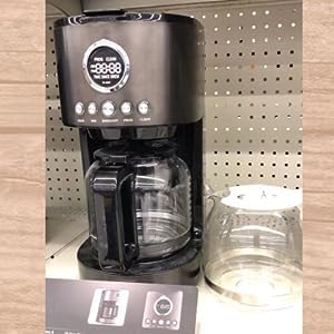 Cafetera de repuesto de 12 tazas, compatible con Kitchenaid KCM1209 KCM1208 Cuisinart DCC 1220BKS, Capresso SG300, Gourmia GCM3260, Krups Essential Wamife Mueller 12 tazas