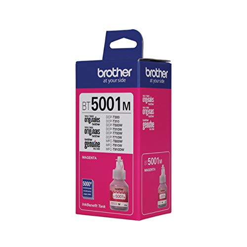 BROTHER Botella de tinta magenta BT5001M 5,000 Páginas, Talla unica