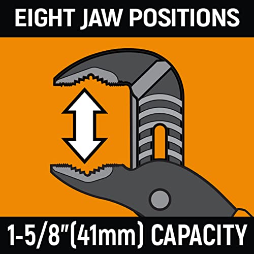 GEARWRENCH PITBULL K9 V-Jaw - Alicates de doble material para lengüeta y ranura - 82173C