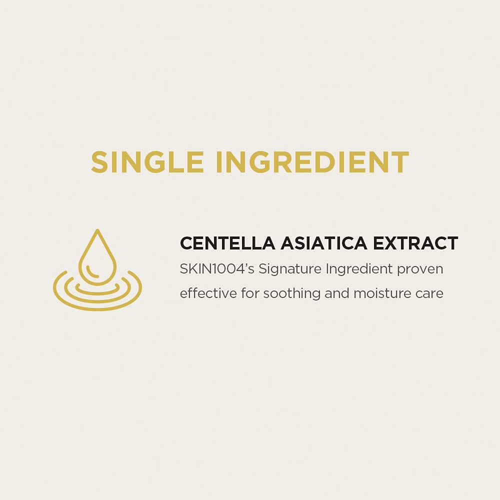 SKIN1004 Madagascar Centella Asiatica Ampolla Facial Serum 1.01 fl oz (1.0 fl oz) | Extracto 100% de centella asiática para calmar la piel sensible y propensa al acné