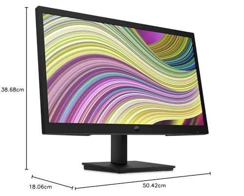 HP Monitor P22V G5 21.45" HD 1920X1080 HDMI VGA 1YR Negro 64V81AA