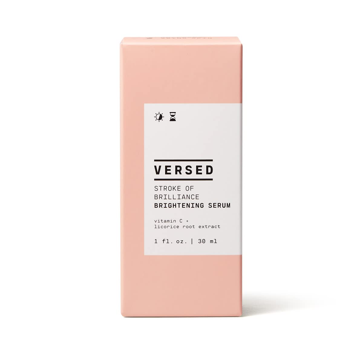 Versed Sérum iluminador Stroke of Brilliance 1 fl oz suero de vitamina C para la cara, suero facial antienvejecimiento, sin crueldad, sin parabenos y vegano. Elige tu tratamiento facial (suero iluminador)