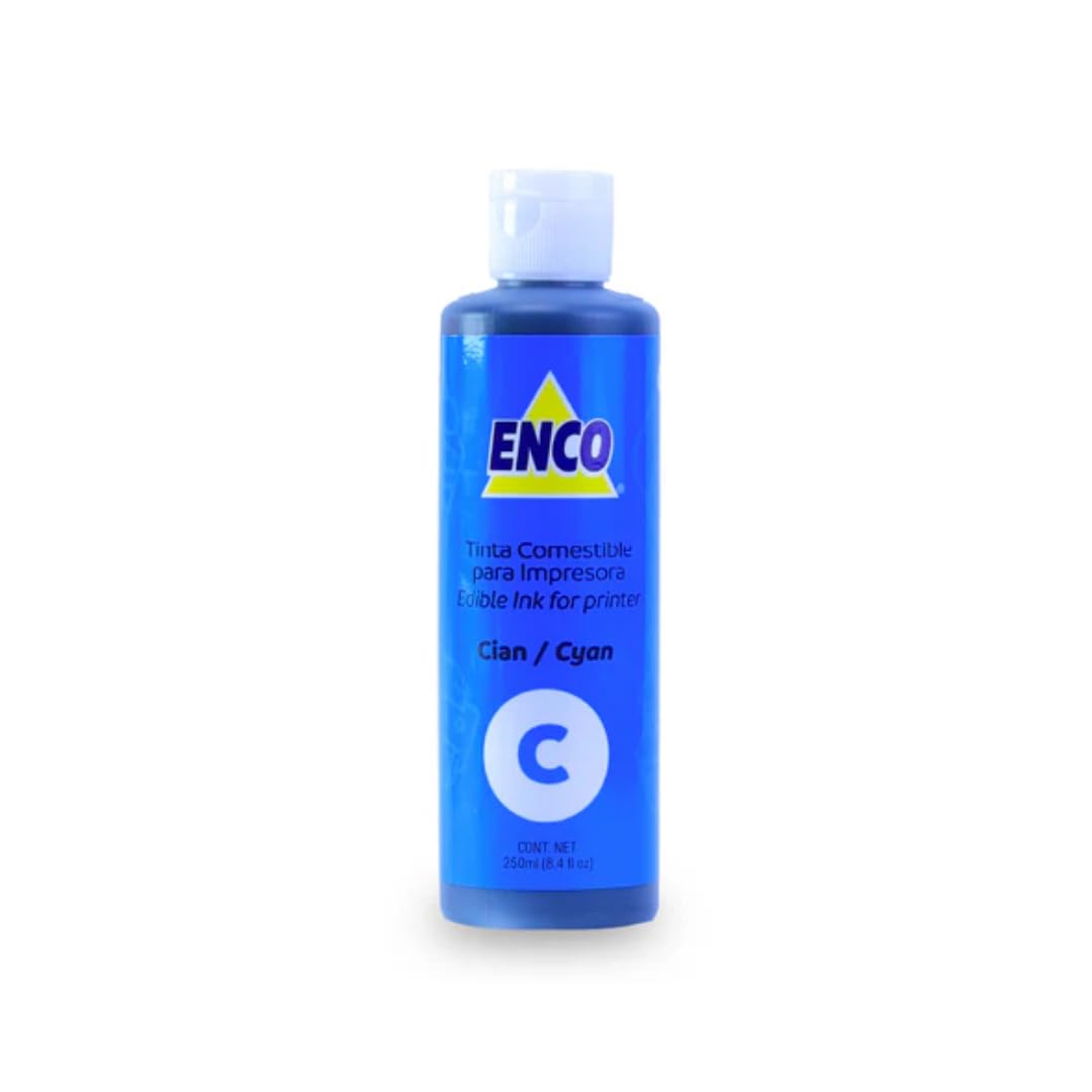 Kit Tintas Comestibles ENCO 250ml 4 Colores
