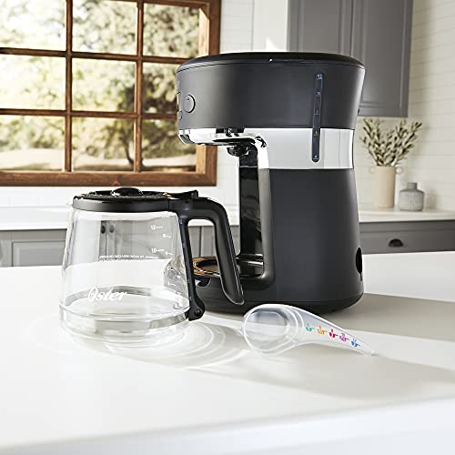 Oster 2083222 Cafetera Drip, color Gris/Negro